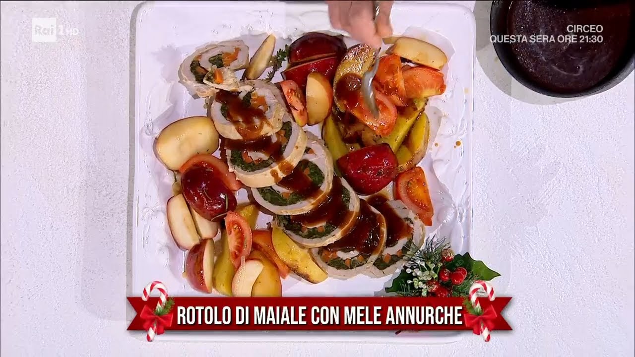 Rotolo di maiale con mele annurche - È sempre mezzogiorno - 21/11/2023