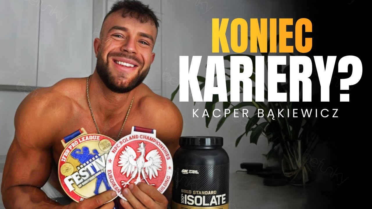 KULISY SEZONU STARTOWEGO ZAWODNIKA SPORTÓW SYLWETKOWYCH - KACPER BĄKIEWICZ