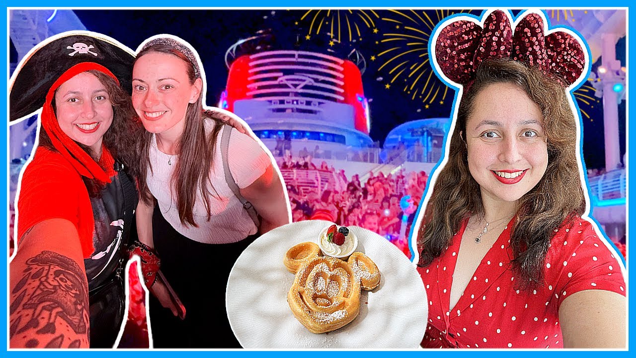 The BEST Day on the DISNEY WISH! Palo BRUNCH & Pirates Night FIREWORKS 🏴&zwj;☠️ Disney Cruise Line 2025