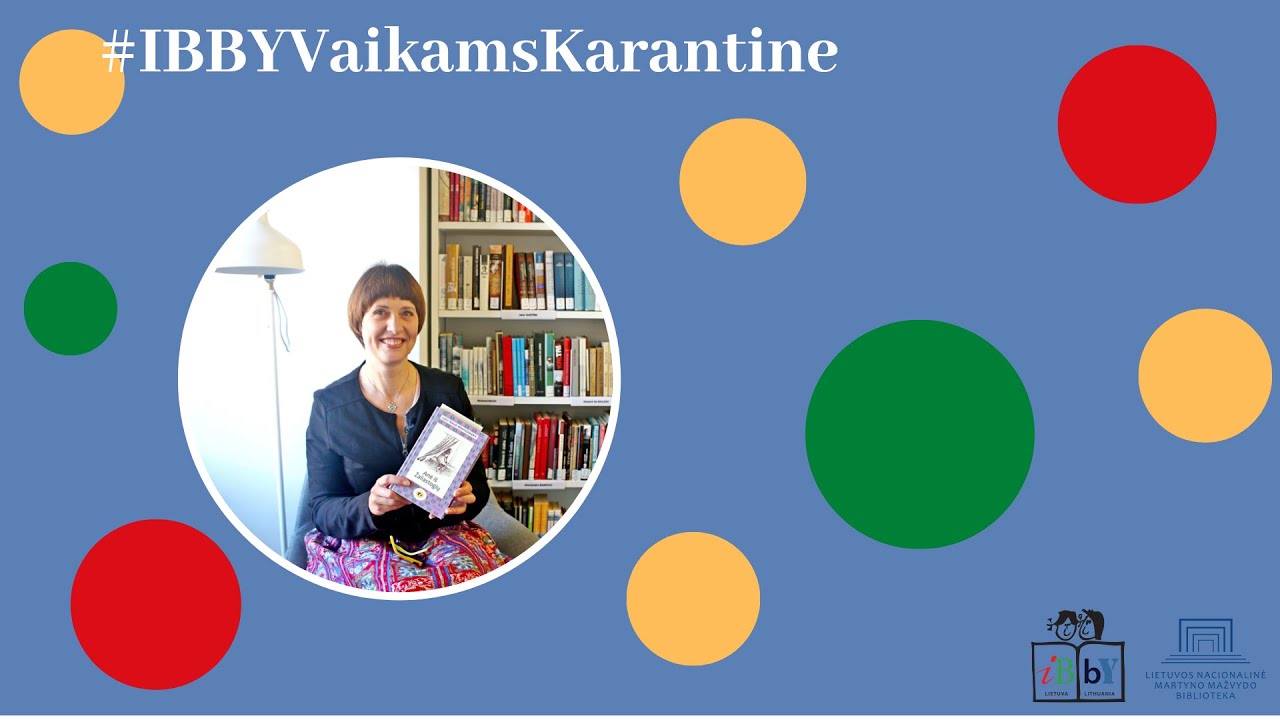 E. Gudonytė skaito L. M. Montgomery knygos „Anė iš Žaliastogių“ ištrauką