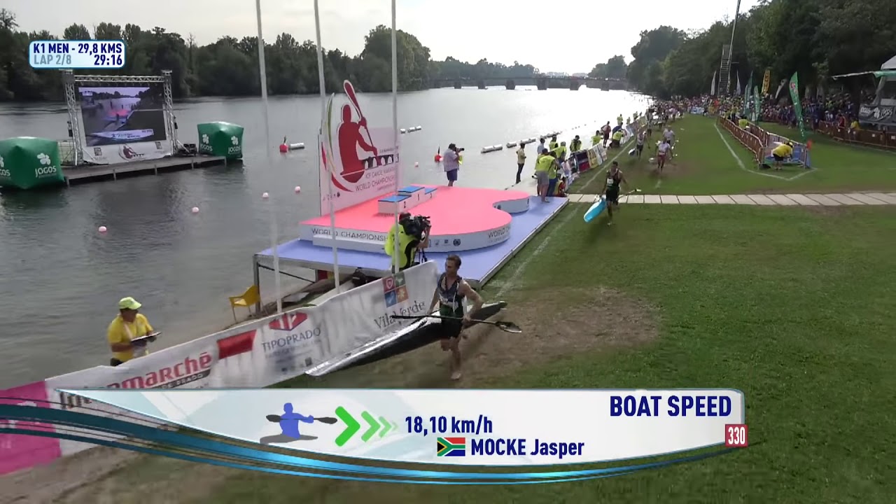 2018 ICF Canoe Marathon World Championships K1M Senior Race