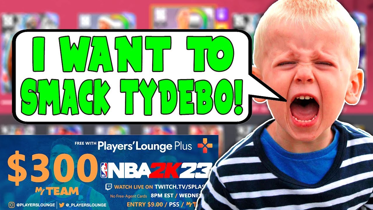 THIS TRASH TALKER SAID HE WANTED TO SMACK ME SO I PLAYED HIM IN A $300 TOURNAMENT! NBA 2K23 MyTEAM