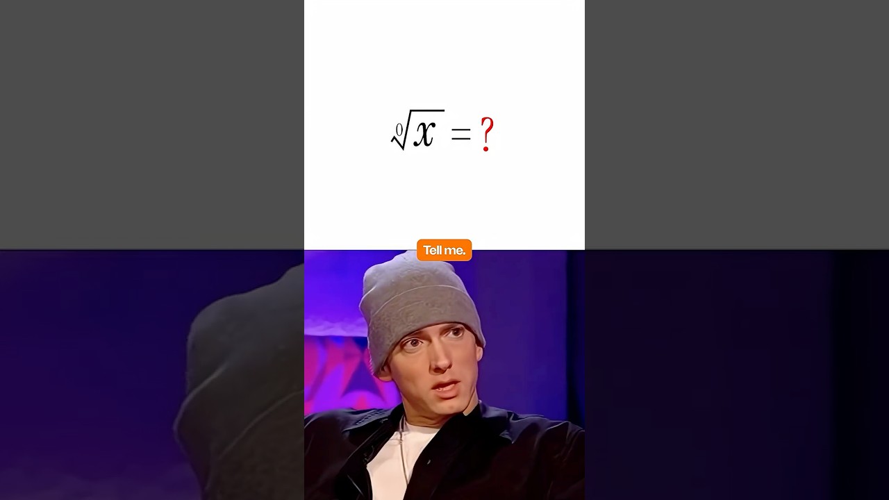 Что такое корень степени 0? Это число.