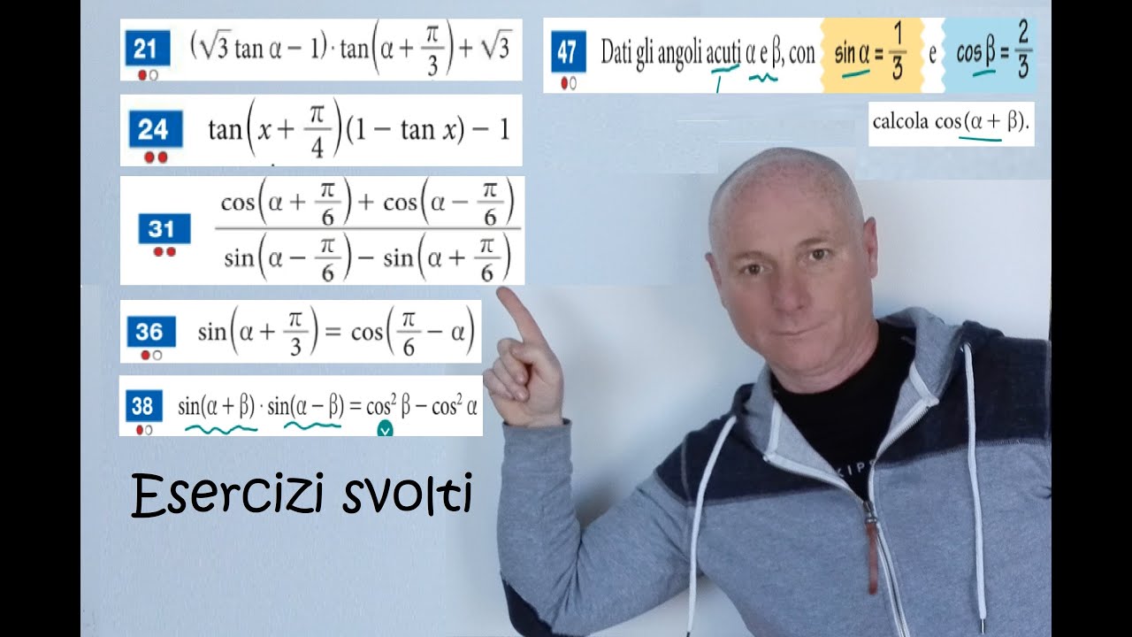 Esercizi svolti 21 24 31 36 38 47