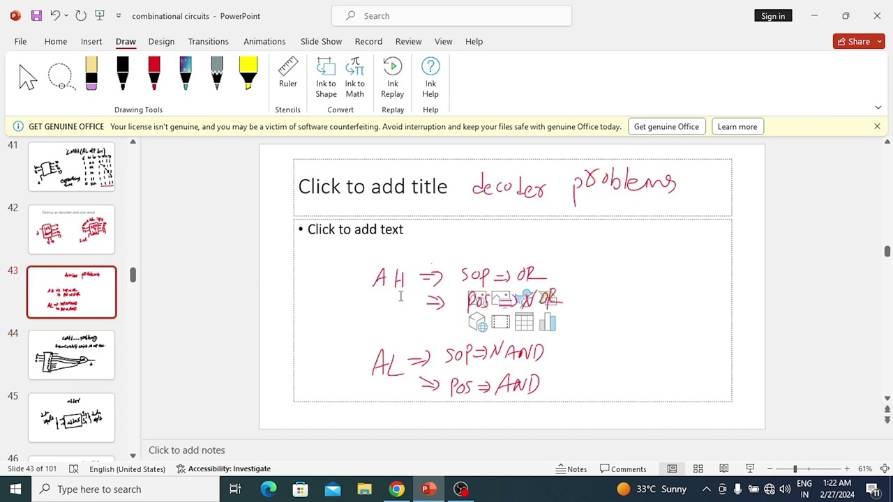 implementation of boolean expressions with decoder | VLSI | digital electronics
