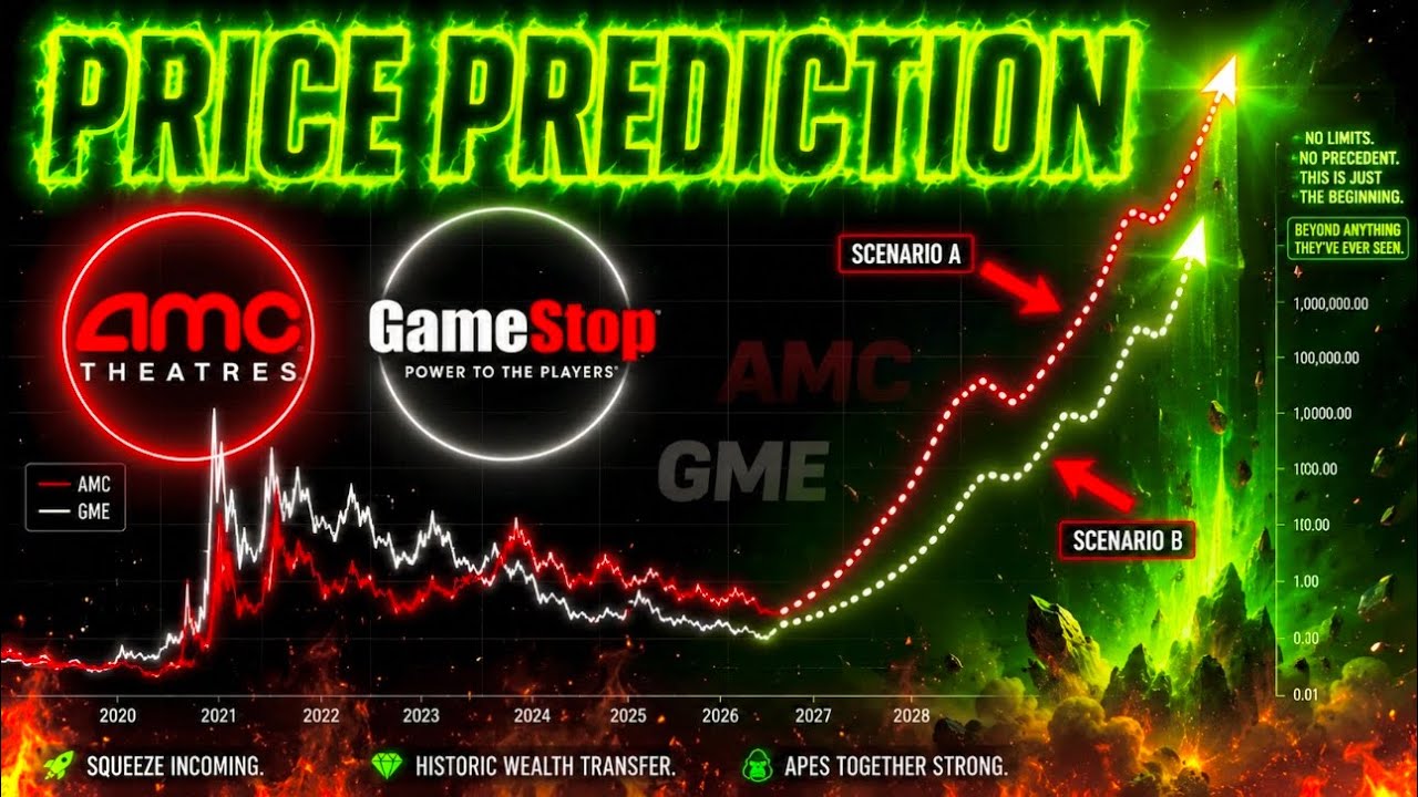 AMC GAMESTOP STOCK PRICE PREDICTIONS. (SUMMER GAP)