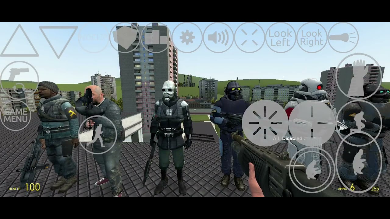 Showcase the shoot character in hl2sb++