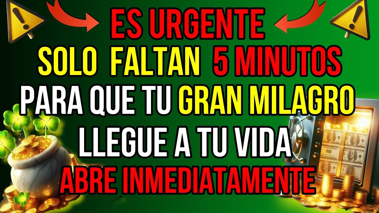 😍🍀 DIOS DICE: ¡SI ME IGNORAS HOY, PERDERÁS TU MILAGRO MÁS GRANDE! 🎁 ¡No rechaces | Mensaje de Dios