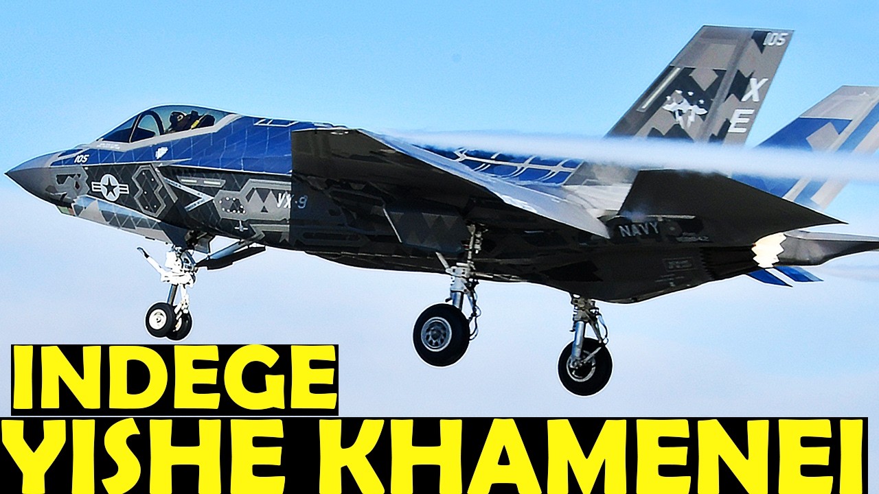 ISMAËL MWANAFUNZI: DORE INDEGE KABUHARIWE YISHE KHAMENEI | F-35 ISHOBORA KUJYA MU NTAMBARA YONYINE