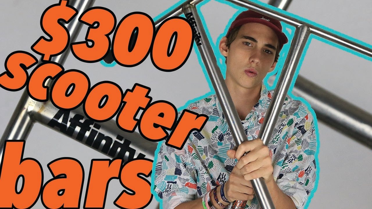 TITANIUM SCOOTER BARS! ARE THEY WORTH IT?
