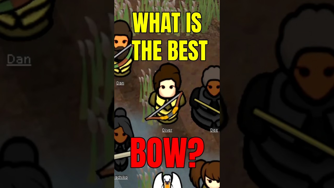 THE BEST BOW IN RIMWORLD...