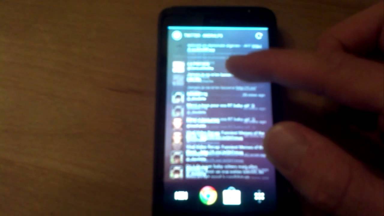 Chamelon launcher on HTC EVO 3D ANDROID  Ice Cream