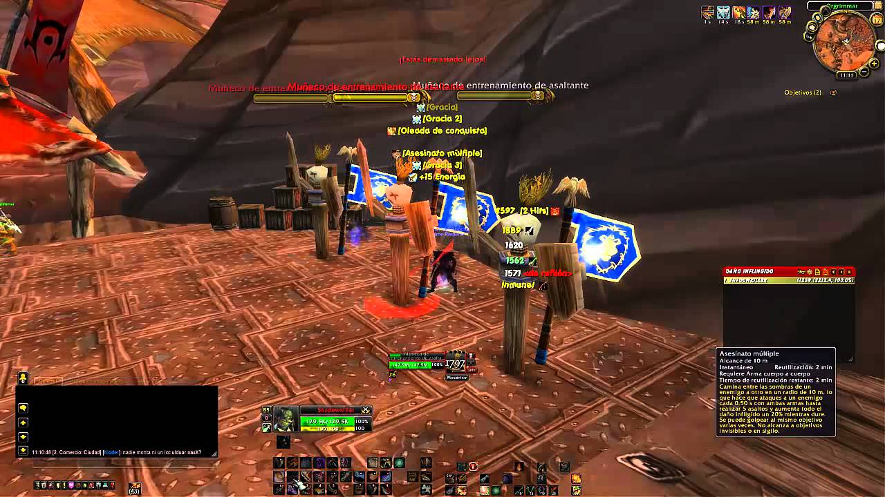 Rogue combate pve dps guia 4.3