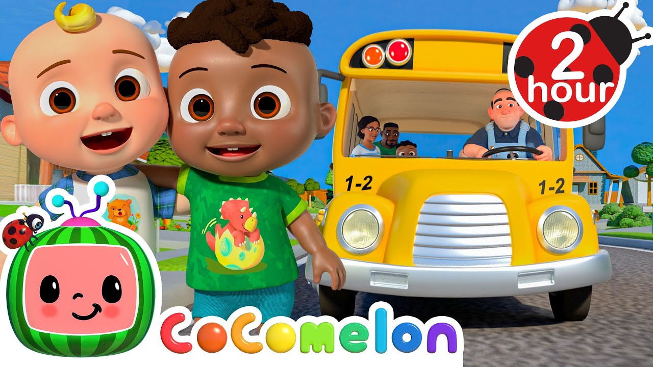 Wheels On The Bus (ft. JJ) 🚌 CoComelon - Cody Time Nursery Rhymes and Kids Songs | After School Club