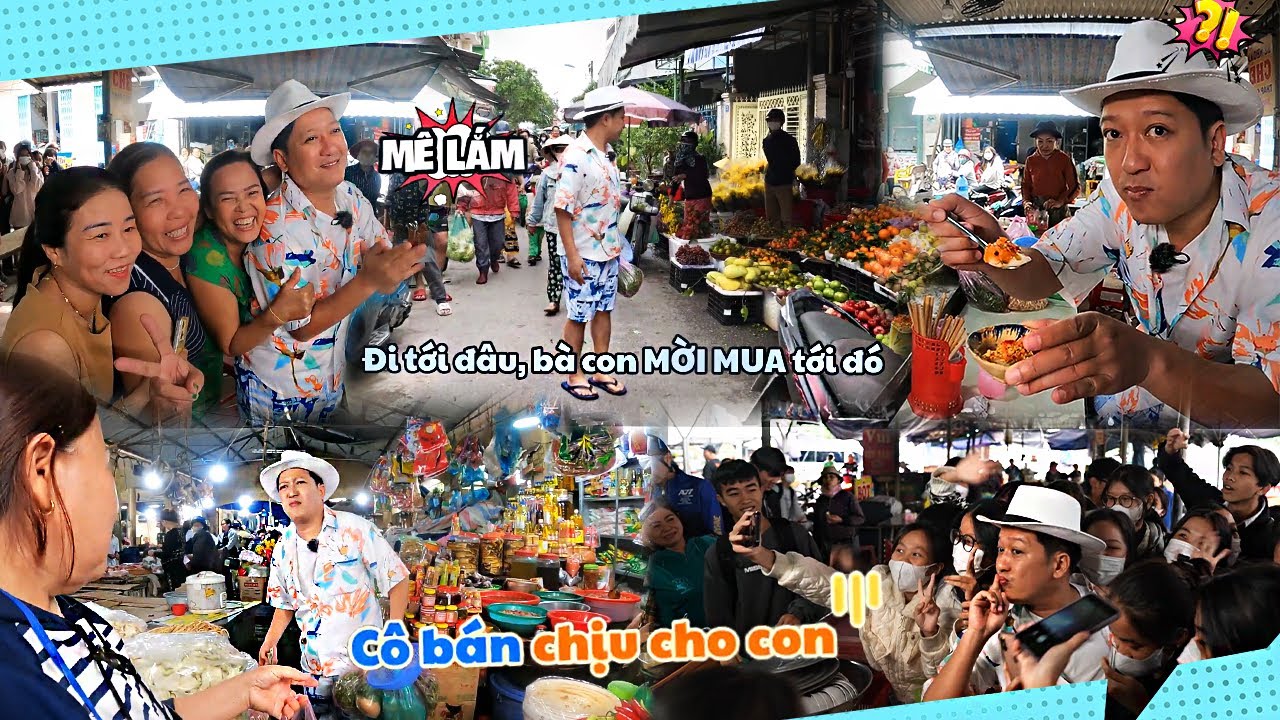 Mười Khó hết tiền vẫn MUA SẬP chợ quê Quảng Nam vì được bà con thương sẵn sàng BÁN CHỊU để đi theo