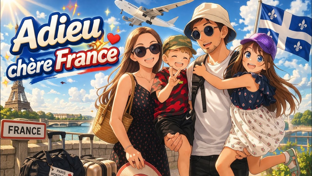 Le grand départ ✈️ De la France au Québec – début d’une nouvelle vie 🇨🇦