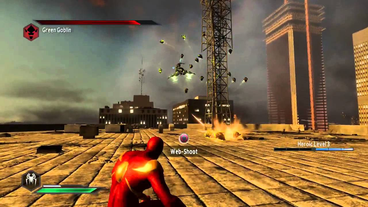 The Amazing Spider-Man 2 Video Game - Iron-Spider Vs Green Goblin