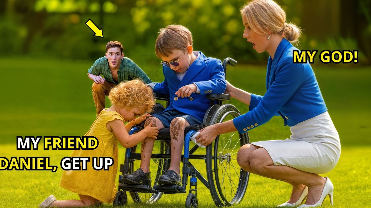 Janitor’s daughter knelt and prayed — then something miraculous happened to the billionaire’s heir.