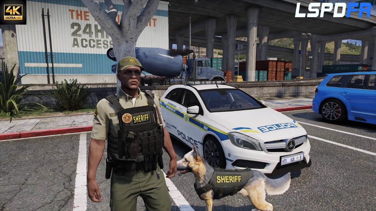 Shots Fired On A Stolen Money Truck l GTA 5 Lspdfr l Mzansi Edition l 