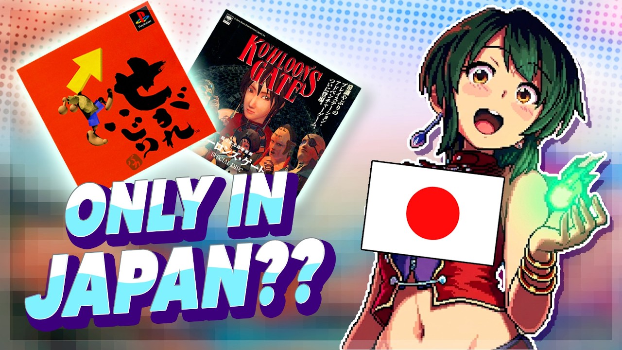 WEIRD PS1 Games That Never Left Japan
