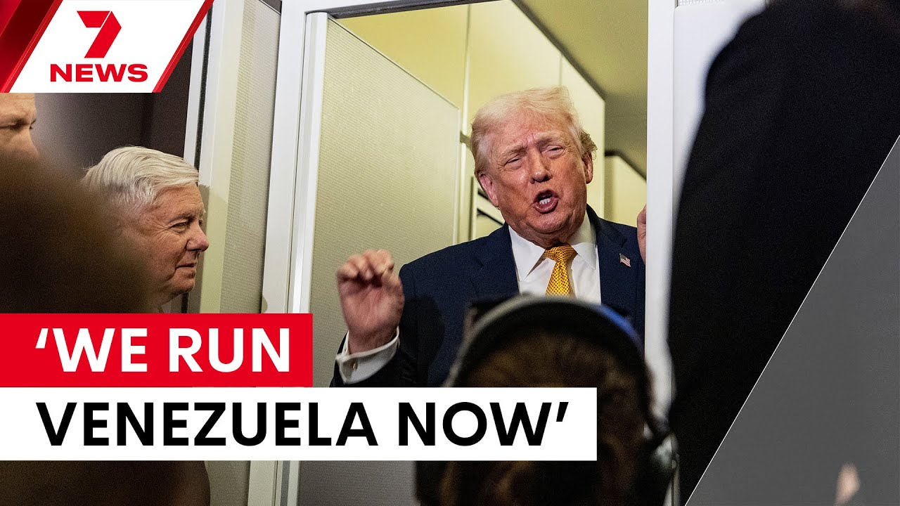 'It's a dead country': Trump on the capture of the Venezuelan President and what's next | 7NEWS