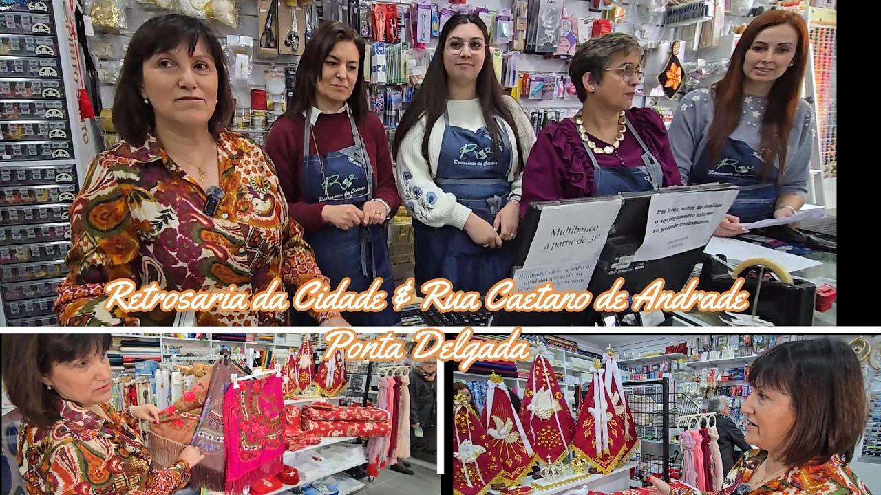 Retrosaria da Cidade de Antonieta Sousa  Rua Cáetano de Andrade Ponta Delgada São Miguel 20 02 2026