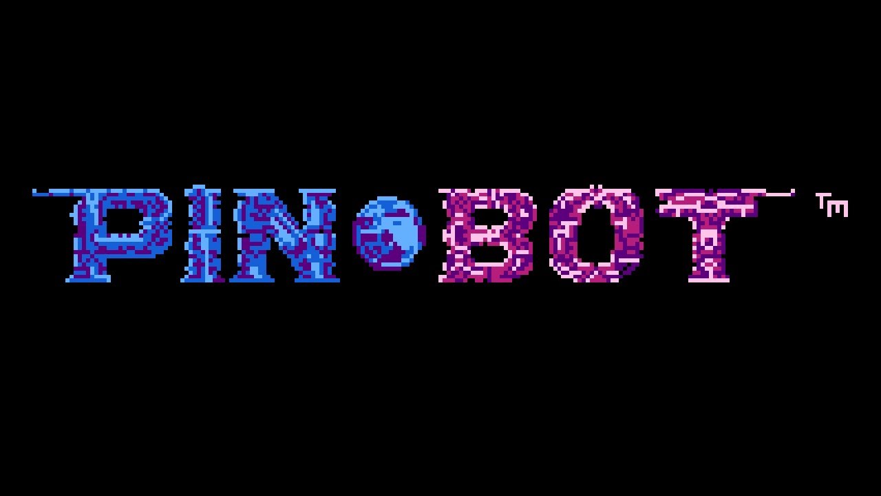 Pin*Bot (Nintendo, 1990) - NES Gameplay