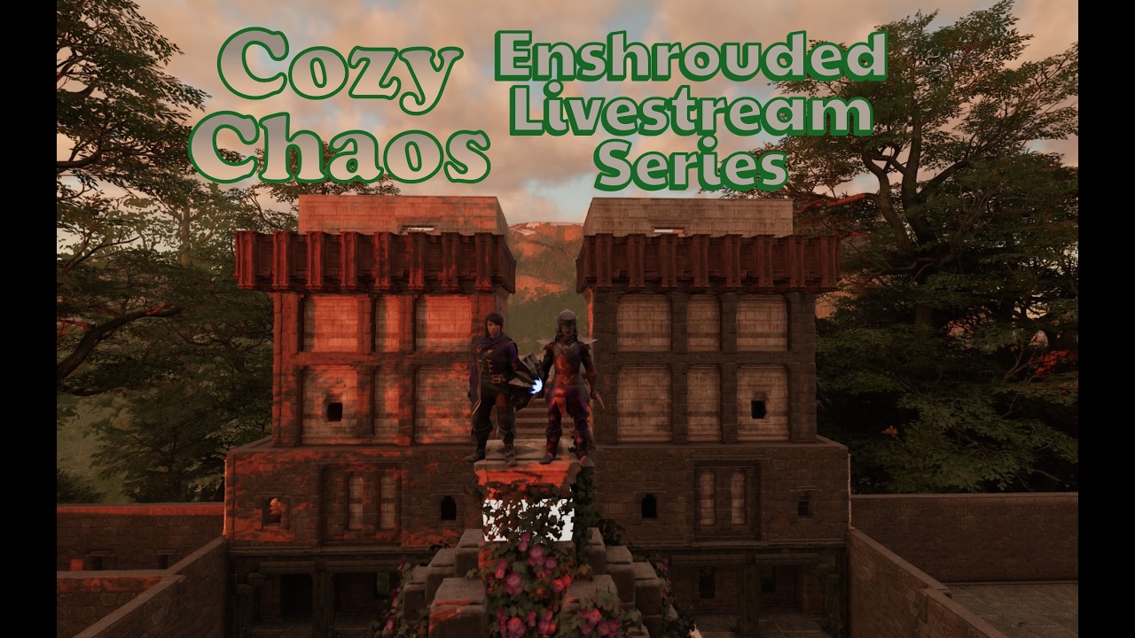 ❤️🔥Cozy Chaos Ep. 18 | Building a Castle Pt.2🏰 | Enshrouded Co-Op Livestream
