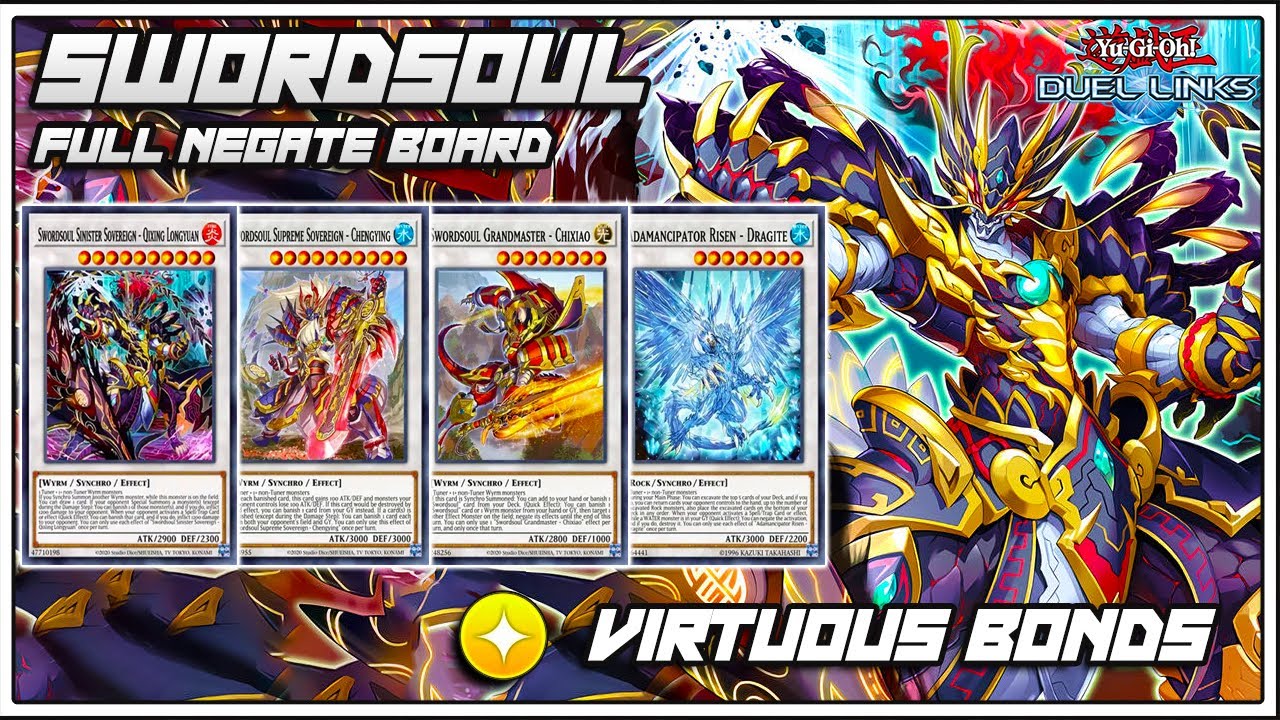 Swordsoul Got Buffed!! Qixing Longyuan Full Negate Combo [Yu-Gi-Oh! Duel Links]