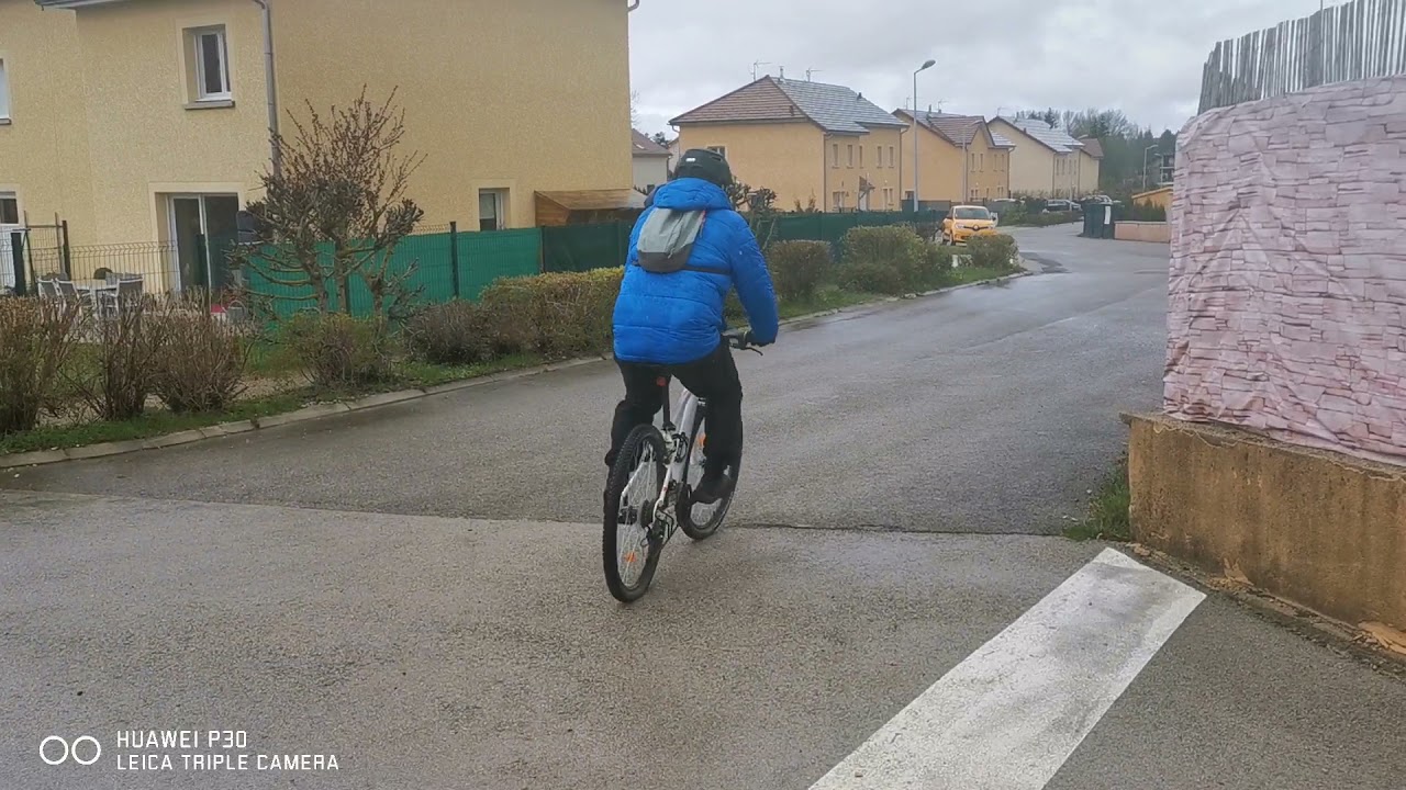 Saint Laurent en Grandvaux 39150 visiting on bike, Jura, France