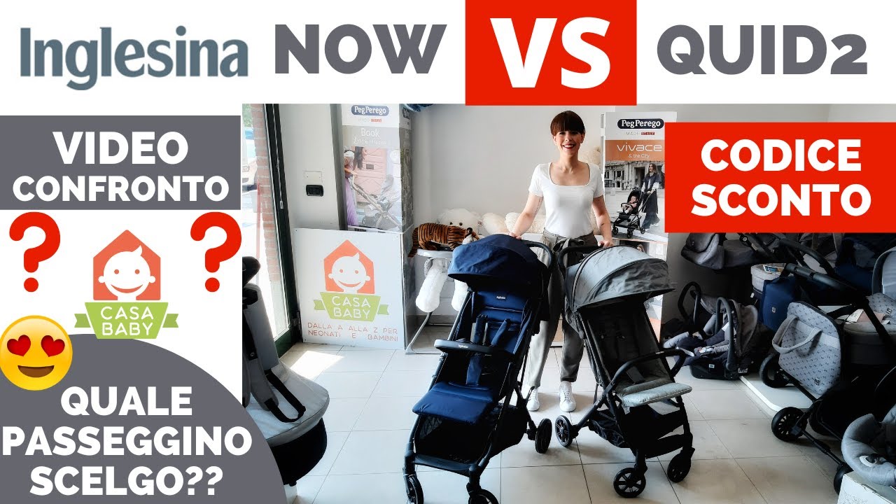 INGLESINA NOW O INGLESINA QUID 2: QUALE SCELGO?