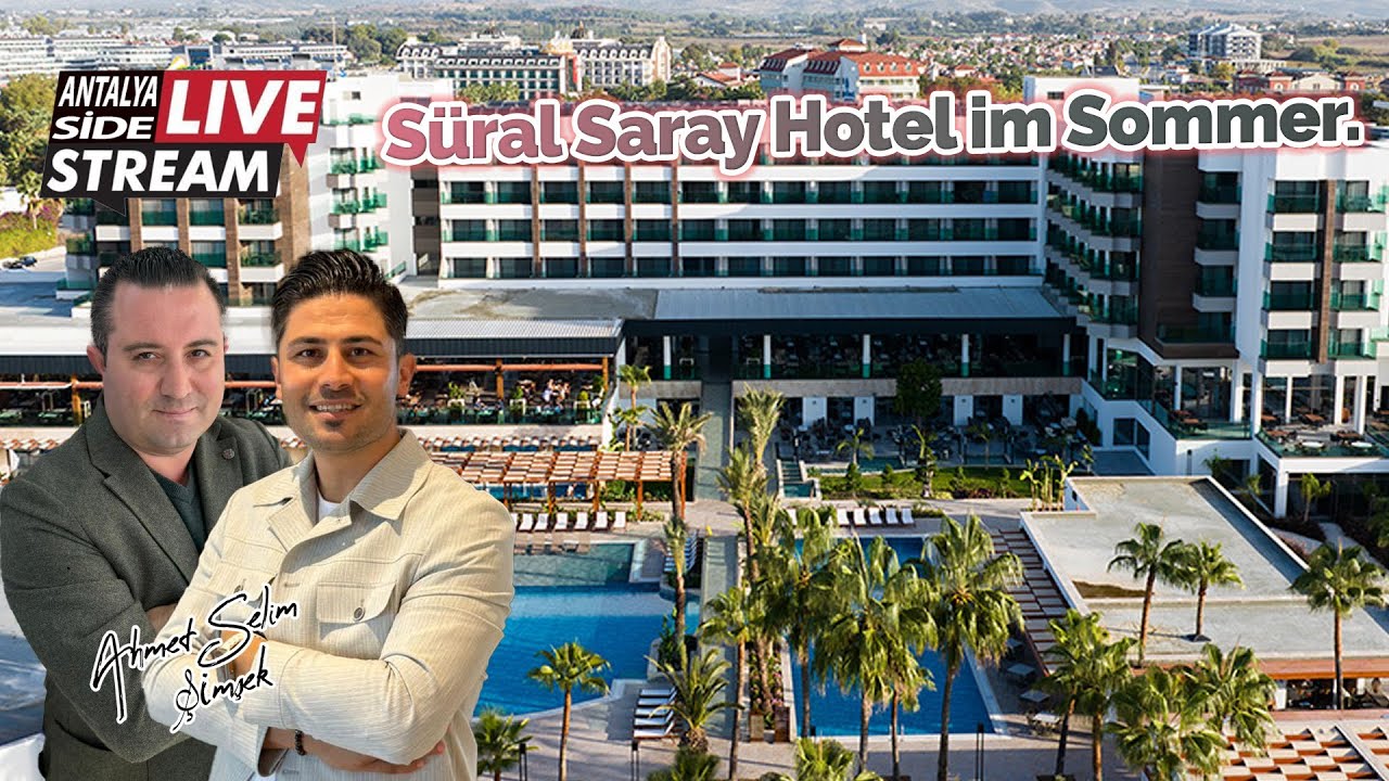 Süral Saray Hotel im Sommer.