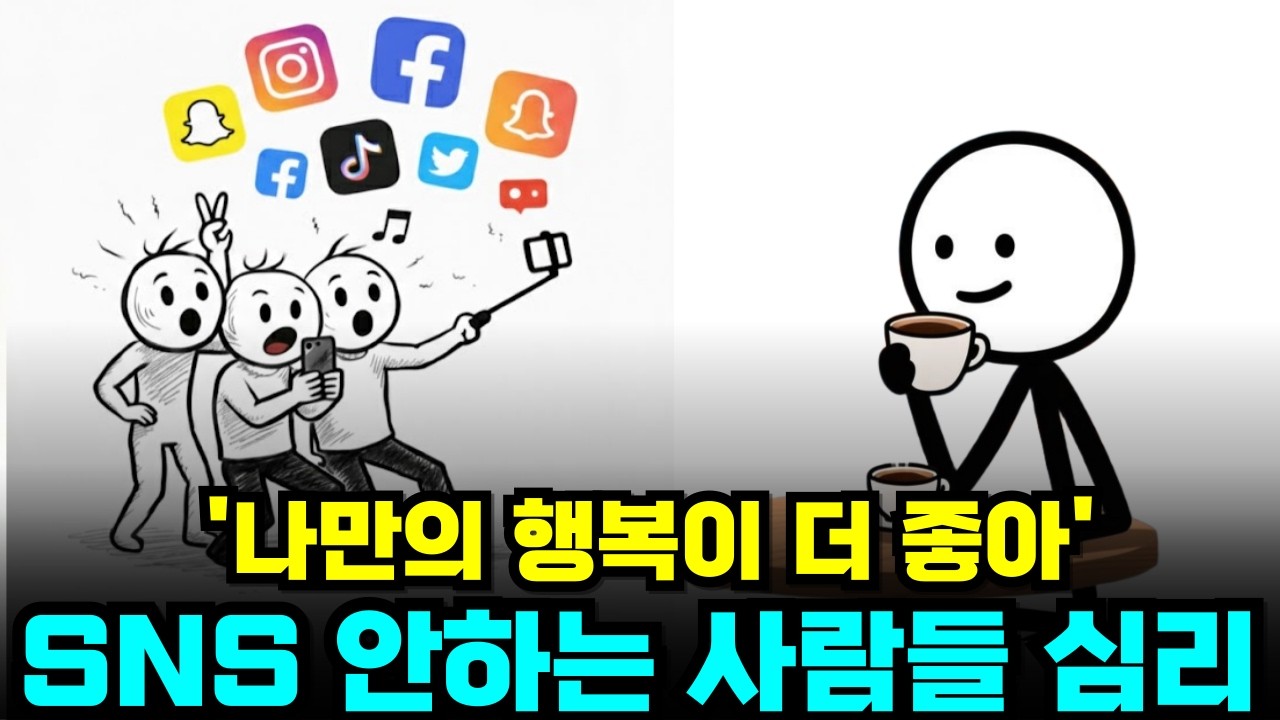 SNS에 아무것도 올리지 않는 사람들 심리. 인생이 2배 더 풍요로워지는 소름 돋는 이유 (뇌과학)