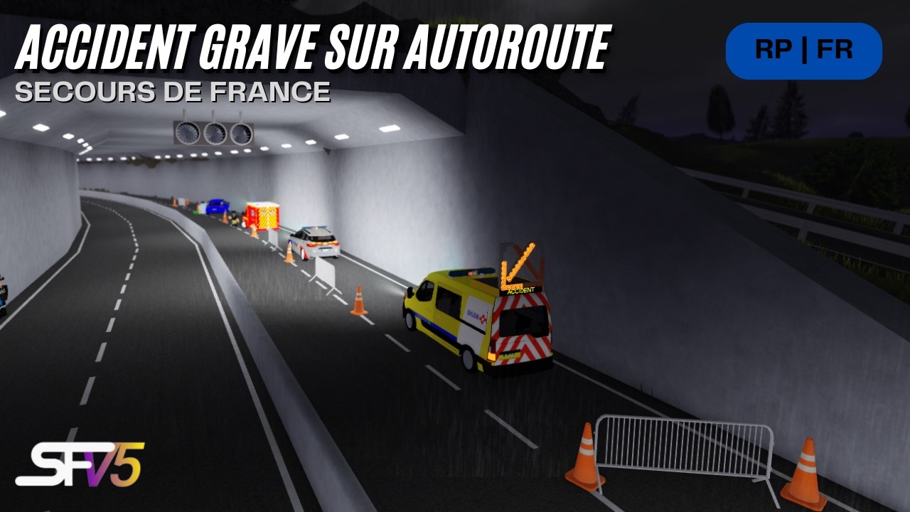 RP|FR : Accident grave sur l'autoroute de Secours de France !