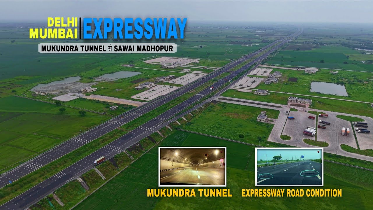 Delhi Mumbai Expressway || Mukundra tunnel To Sawai Madhopur Update 