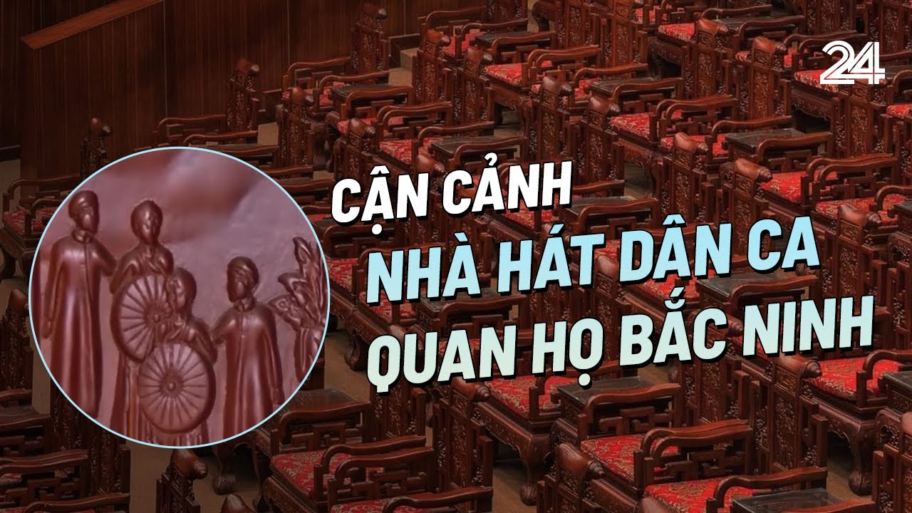 Cân cảnh nhà hát dân ca quan họ Bắc Ninh đang gây tranh cãi | VTV24
