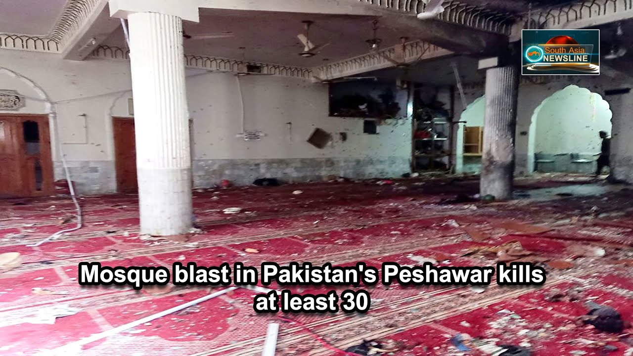 Mosque blast in Pakistan's Peshawar kills at least 30