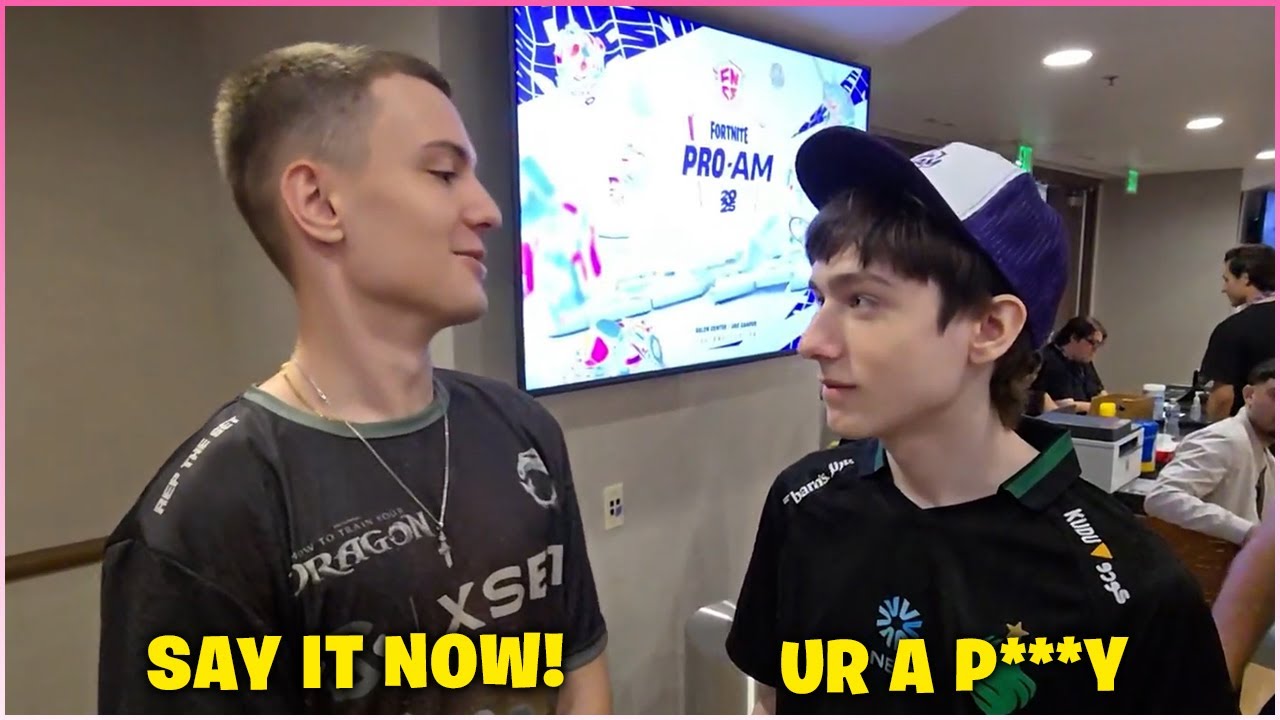 CLIX Pressed PETERBOT On LIVE STREAM At FNCS PRO AM & Meets PROS! (Fortnite Moments)
