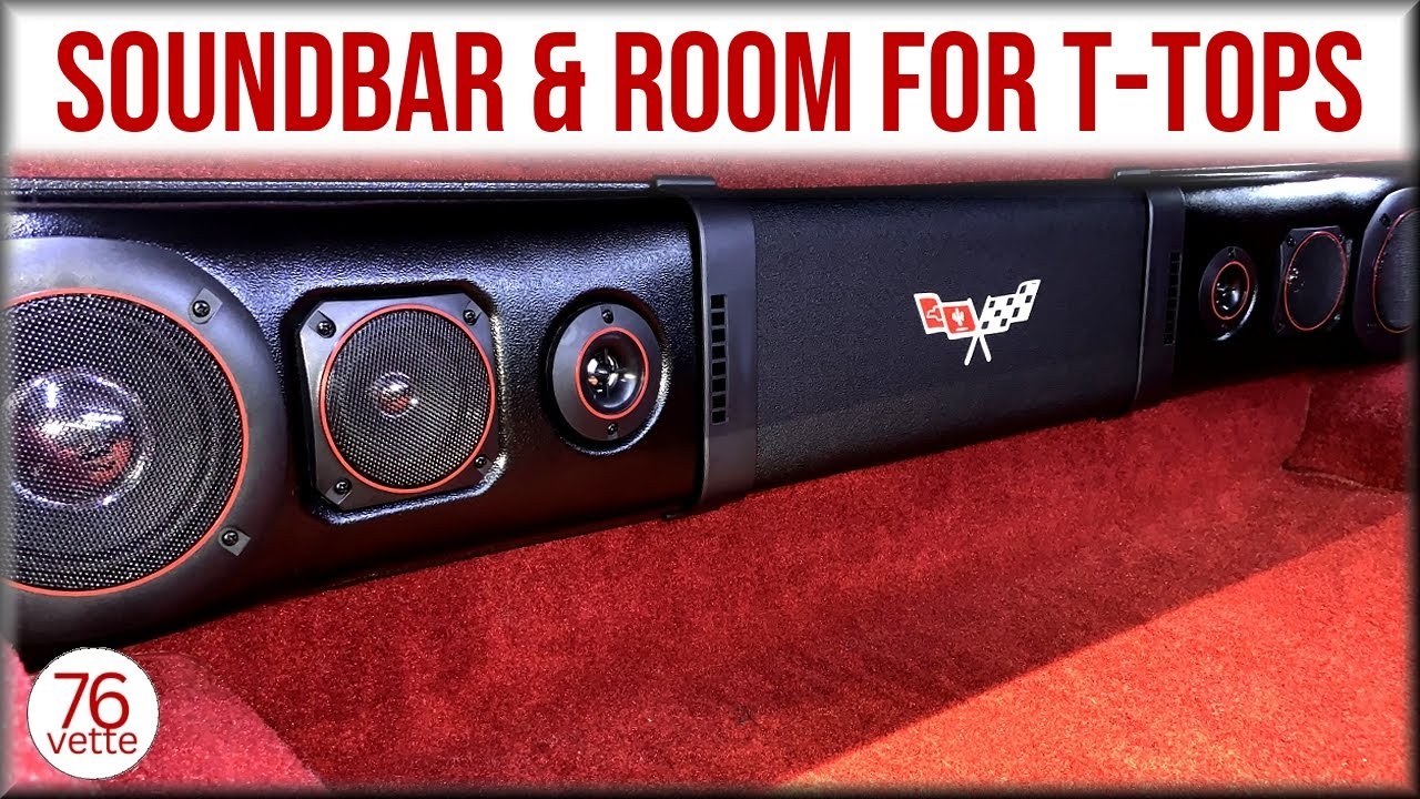 BEST SOUNDBAR for Corvette C3 Coupes