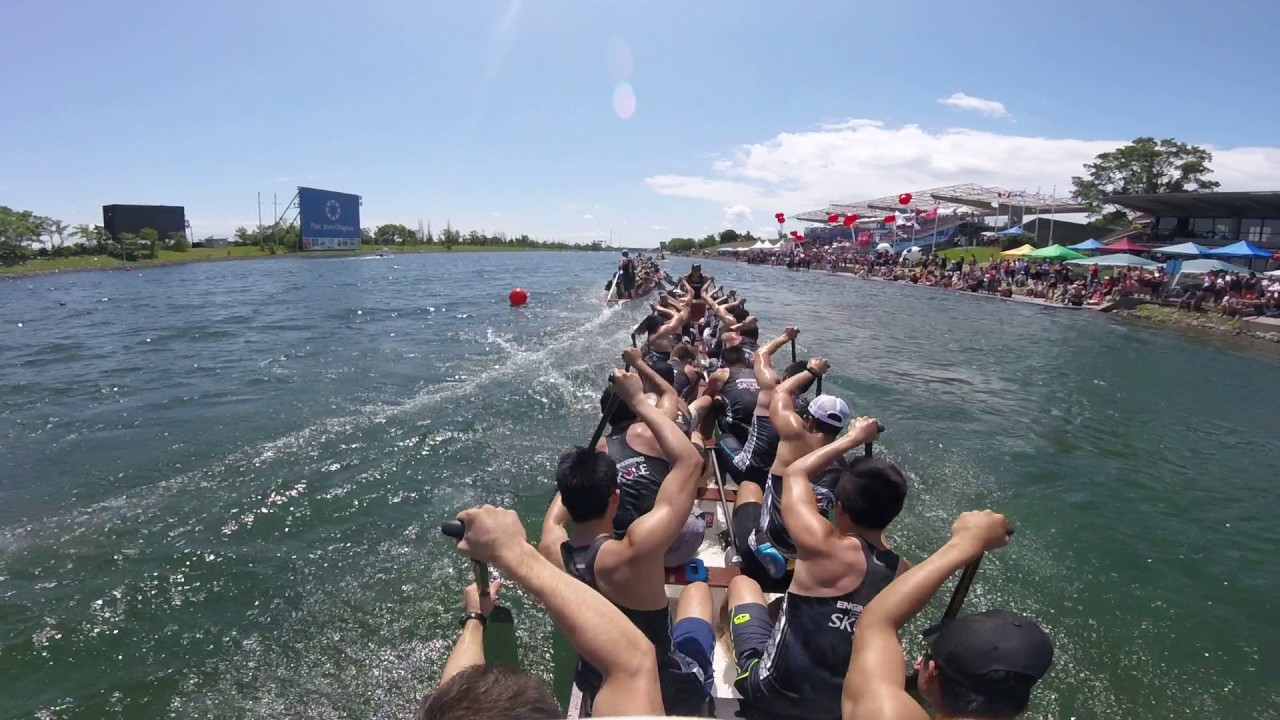 Montreal Dragon Boat Challenge 2017: Race 92 - 2000m Sport Open Final A - Iron Dragons Open