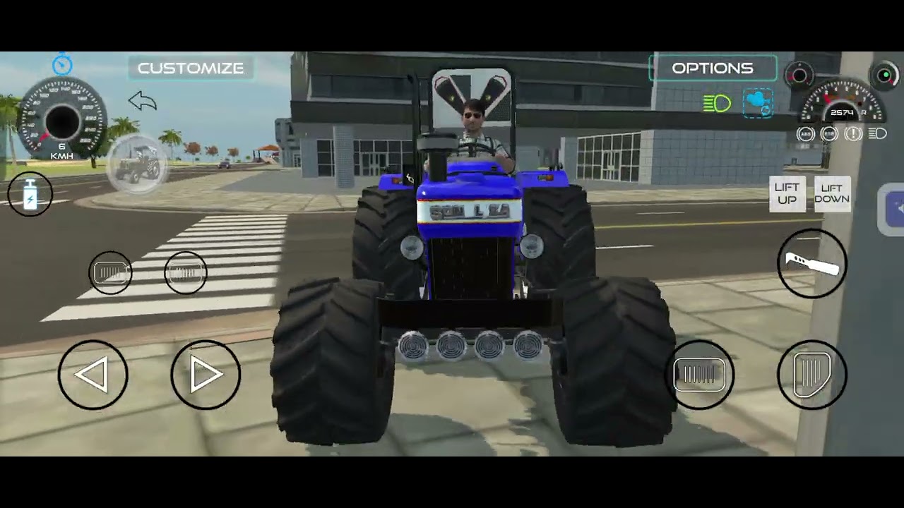 Tractor wala game #automobile  #viralvideo #3dindianbikesdriving3dgameindianbikedriving #farmequipme