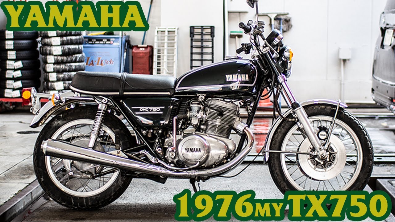 1976年 TX750 好調美車 ヤマハ初のナナハン 低走行 絶版旧車 バーチカルツイン/ XS650 W1 W650
