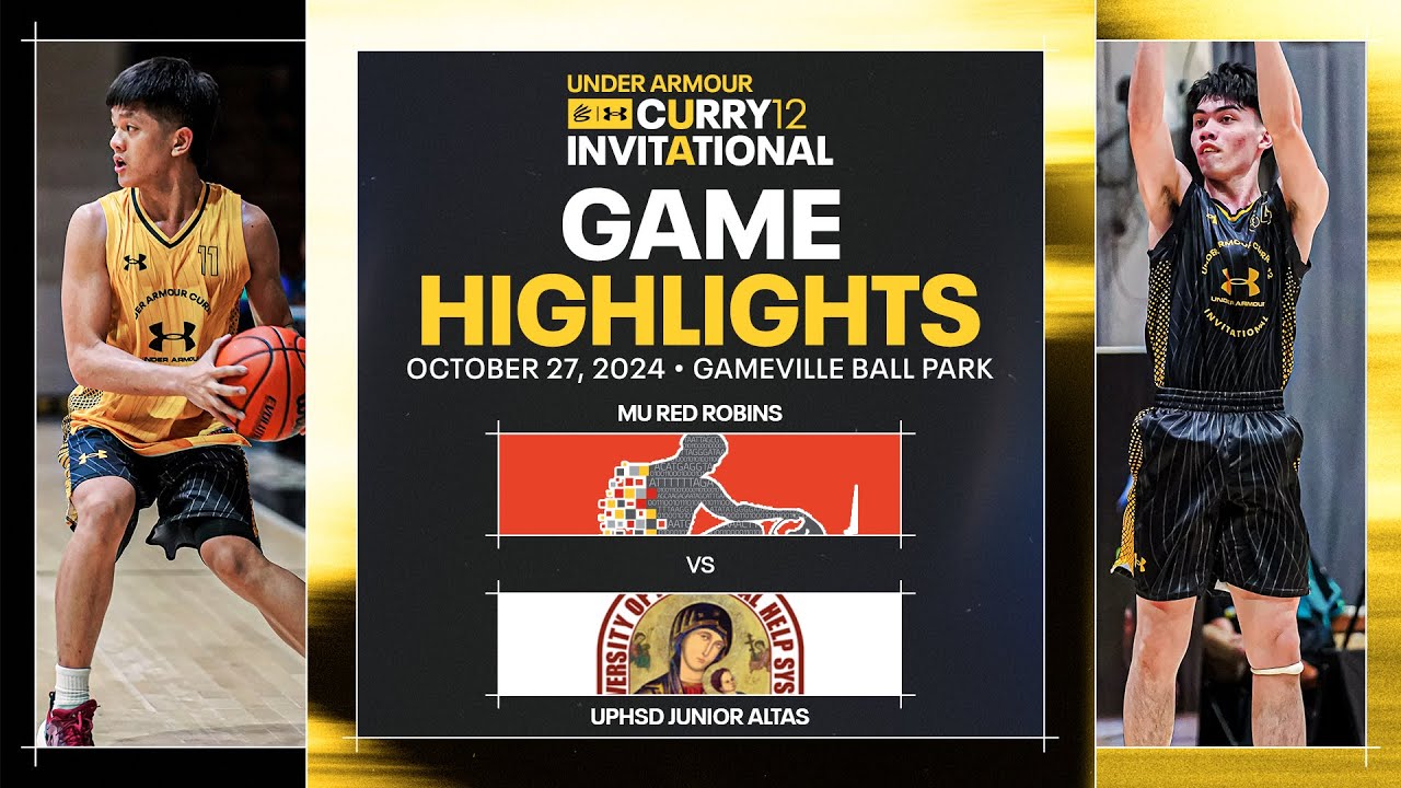 Game Highlights | MU Red Robins vs UPHSD Junior Altas | 10.27.2024 | Curry 12 Invitational