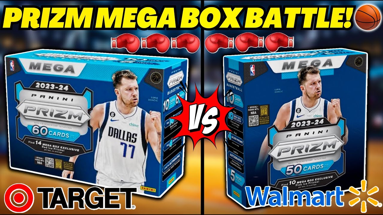 *TARGET и WALMART PRIZM BASKETBALL MEGA BOX BATTLE!🏀 КТО ЛУЧШЕ?🤔