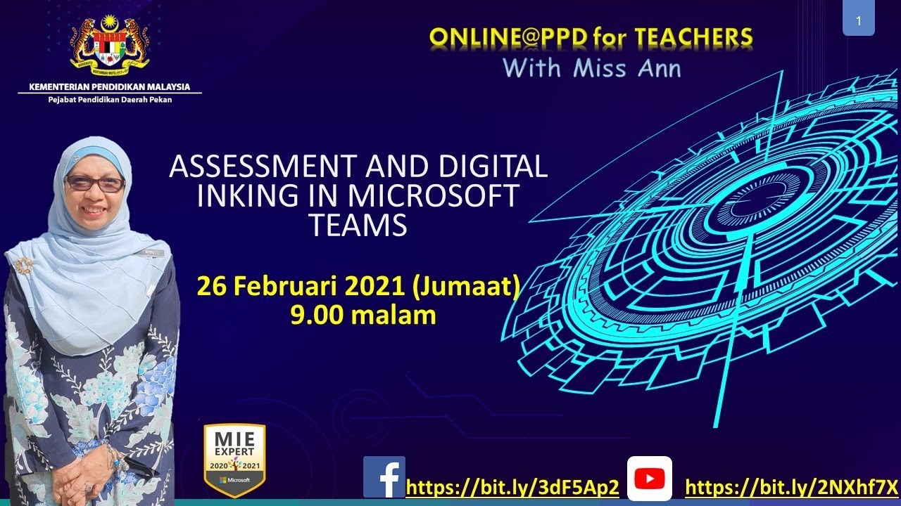 Online@PPD for Teachers - Assessment and Digital Inking in Teams