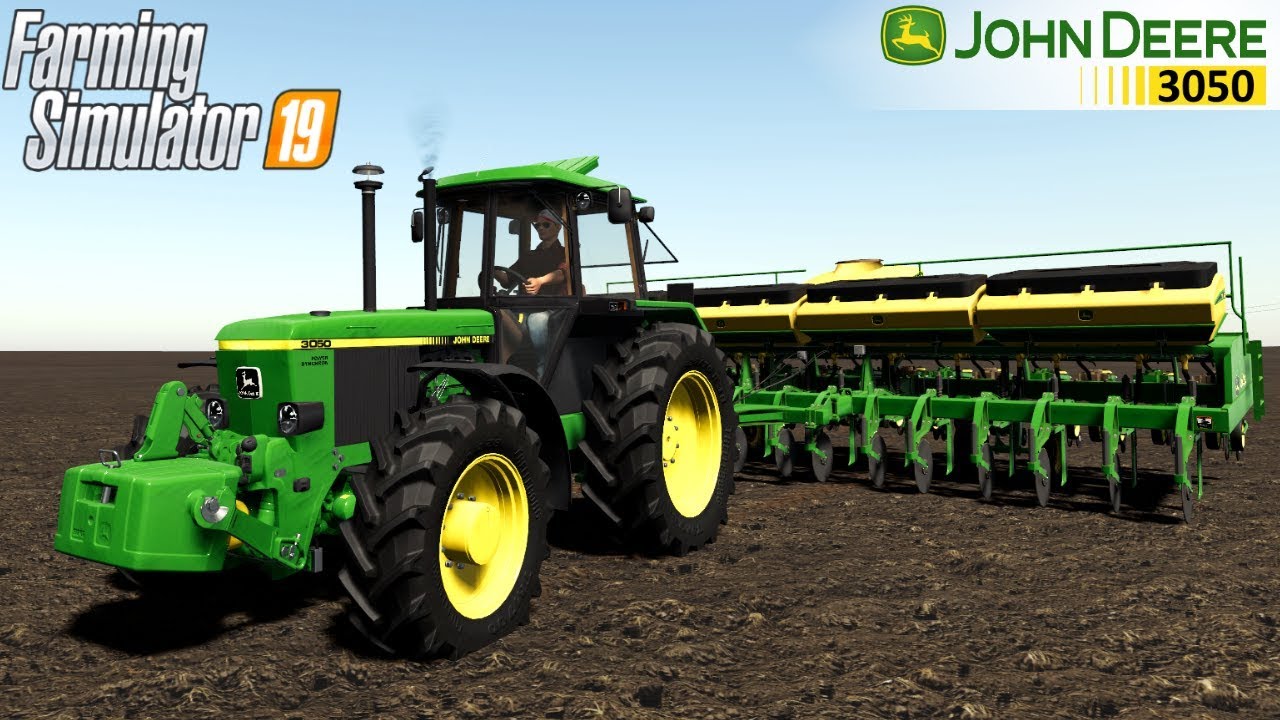 Farming Simulator 19 - JOHN DEERE 3050 Planting Corn