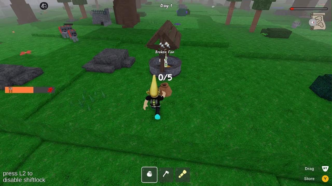Playing 99 nights in  the forest part 1