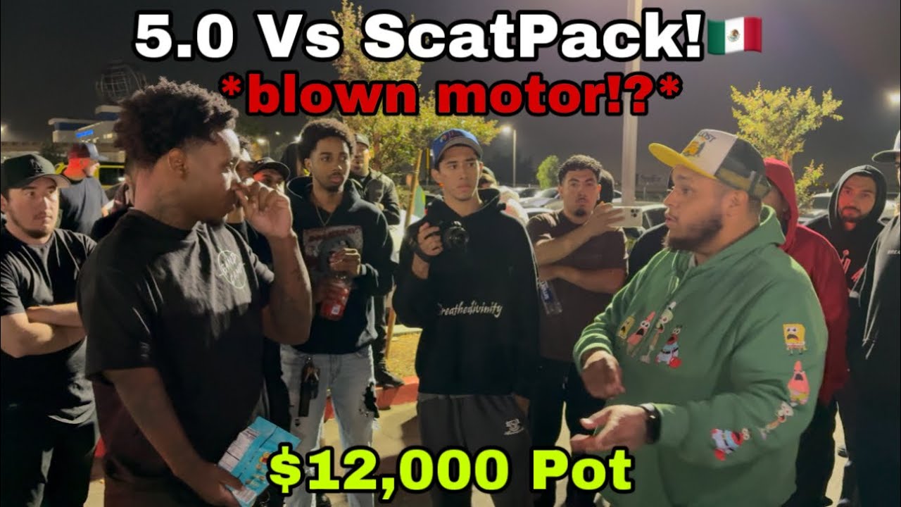 BLOWN MOTOR!? Whipple S650 Vs Whipple ScatPack! $12,000 Pot #Ford #Mustang #Dodge