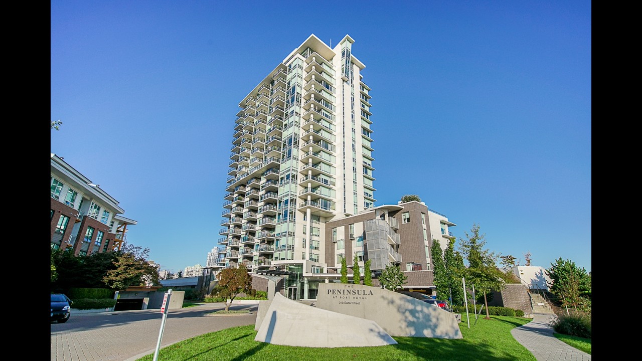 210 SALTER ST NEW WESTMINSTER BC  #1601 END CORNER SUITE WATERFRONT PENINSULA PORT ROYAL
