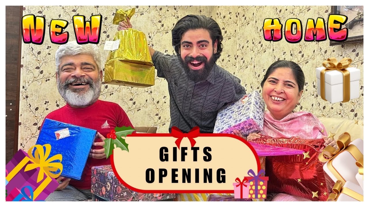 New Home ke Gifts kiye Open 😎 #giftsunboxing #teratrigun #teratrigunvlogs 